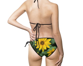 Bikini fleurs topinambour