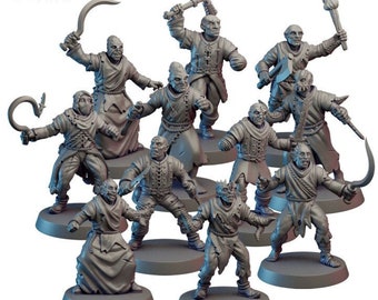 Possessed Cultist Kriegerschar, Vae Victis Miniaturen, Fantasy Kriegsspiele