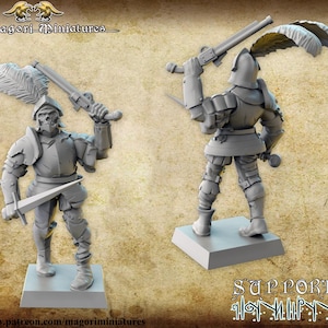Fallen Hero, Fantasy Skirmish by Magori Miniatures, perfect for Fantasy Wargames and RPGs