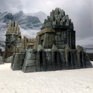 Small Underdark Building by GameScape3D - 3D Printed Tabletop Terrain, Perfect for Wargames, Board Games, Role Playing Games