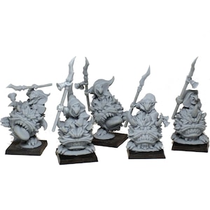 Goblin Nunu Riders, Fantasy Skirmish Miniatures by MoM Miniatures, perfect for Fantasy Wargames and RPGs