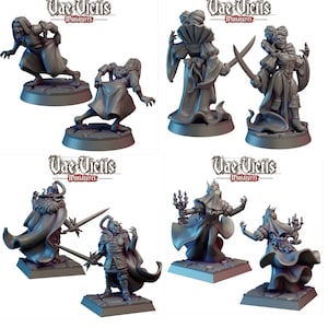 Vae Victis-miniaturen, aristocratie van de nacht, fantasy-RPG Wargame