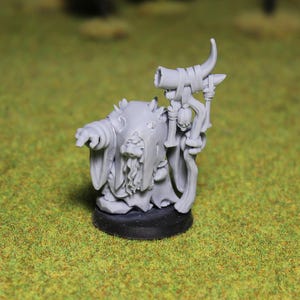 Shaman Pigman, Fantasy Skirmish Miniatures by MoM Miniatures, perfect for Fantasy Wargames and RPGs