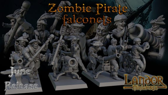 UNDEAD まとめ売り Zombie Pirates 2.0, Modular Undead Swashbucklers by Landor