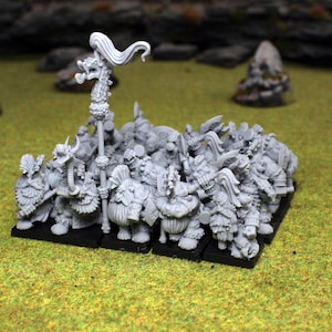 Dwarven Slayers, Fantasy Skirmish Miniatures by MoM Miniatures, perfect for Fantasy Wargames and RPGs