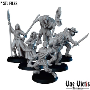 The Plague, Adventurers and Mercenaries by Vae Victis, perfect for Fantasy Wargames and Tabletop RPGs
