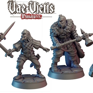 Infamous Criminals, Cursed City Mercenaries by Vae Victis, perfect for Fantasy Wargames and Tabletop RPGs