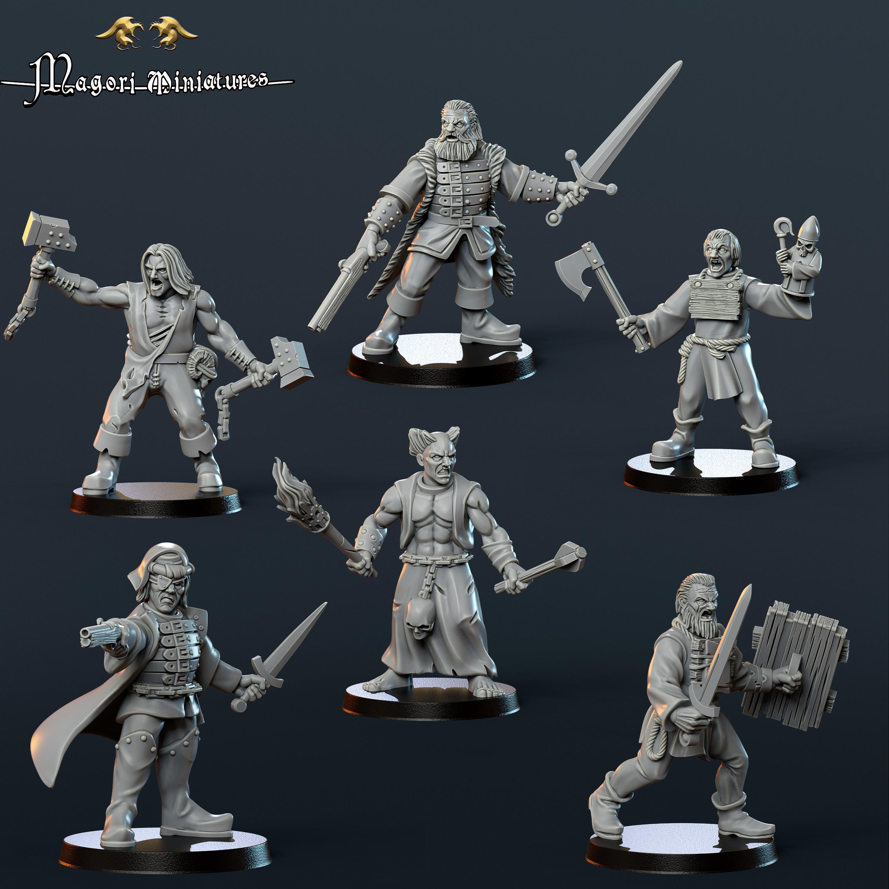 Figurine Warhammer Empire Old World – Witch Hunter Zealot / Repurgateur – Peinte