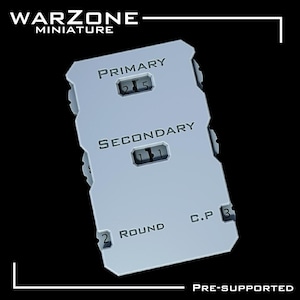 Tracker / Tracker Game Score, Grimdark Conversion Parts and Basing Materials Sculpted by WarZone Miniature