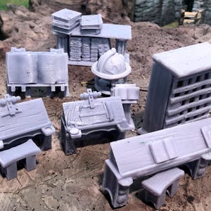 Library Scatter Terrain by GameScape3D - 3D Printed Tabletop Terrain, Perfect for Wargames, Board Games, RPGs