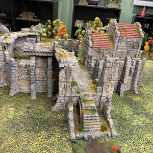 Citadel Ruins by GameScape3D - 3D Printed Tabletop Terrain, Perfect for Wargames, Role Playing Games, Tabletop Games