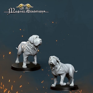 War Dogs, Fantasy Skirmish Miniatures by Magori Miniatures, perfect for Fantasy Wargames and RPGs
