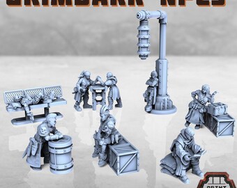 Miniatures Zelotes Inquisition 28 Mm – Pour Wargame Trench Crusade – Garrison Miniatures 2024