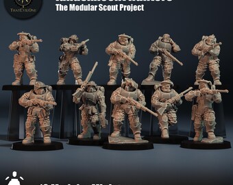 Space Marine Scout A (metal OOP) | Spru Bitz
