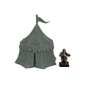 Tent, Fantasy Skirmish Miniatures by MoM Miniatures, perfect for Fantasy Wargames and RPGs