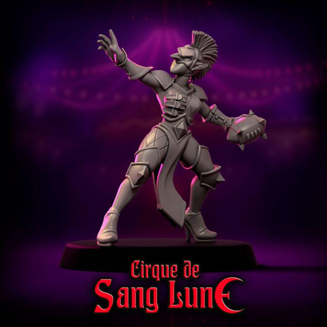 Punga Db Harlequin Thrower 2 by Punga Miniatures - Wargame Scale 3D Printed ...