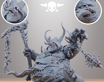 Grimdark Future Miniature, Corrupted Guard Sporeus by STATIONFORGE