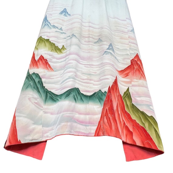Supreme pastel day dream vintage 60’s fancy silk … - image 5