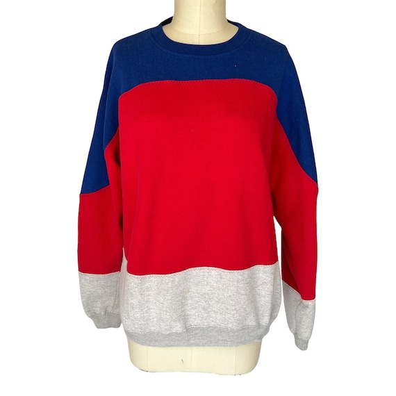 Chill cool color-block vintage 90's color block sw