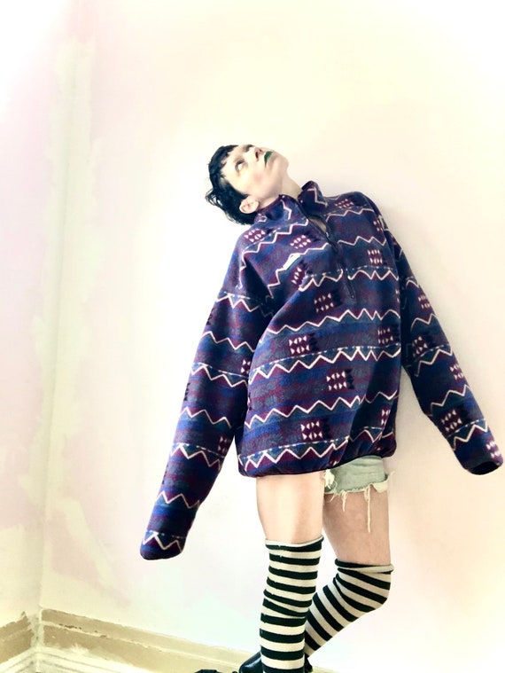 Vintage 90’s Columbia Sportswear XL geometric prin