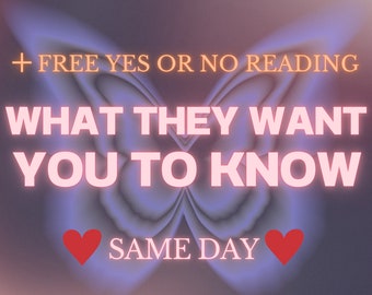 What They Want You To Know Accurate Tarot Reading, Same Day Delivery, In Depth Psychic Predictions, What Is He Thinking, His Intentions, PDF