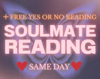 Soulmate diepgaande beschrijving Tarot lezen paranormale voorspellingen, bezorging op dezelfde dag, details van toekomstige partners, verliefdheid, wie is je soulmate, PDF