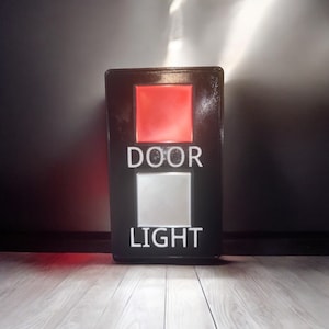 Cubierta del interruptor de luz funcional de FNAF