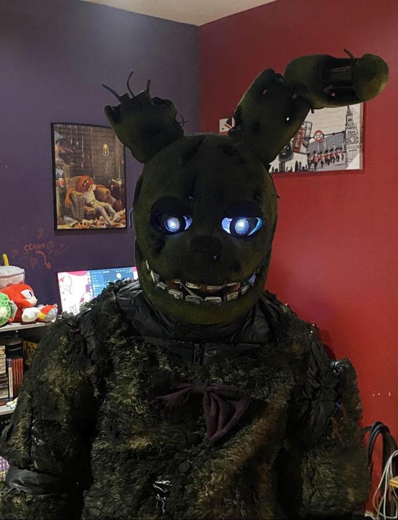 FNAF スプリングトラップ コスプレヘルメット Springtrap Cosplay Head | eBay