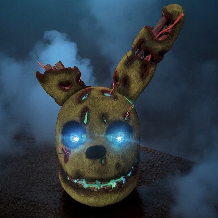 Springtrap Head Kids Size - Etsy