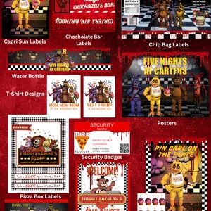 Five Nights at Freddy’s Birthday Package