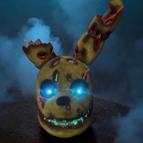 Springtrap Wearable Cosplay Head - Etsy