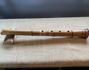 有名メーカー北原静嘉堂のとても素敵な尺八 地あり 1.8