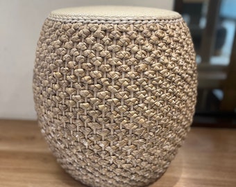 Handcrafted Rattan Stool,Eco-friendliness Stool