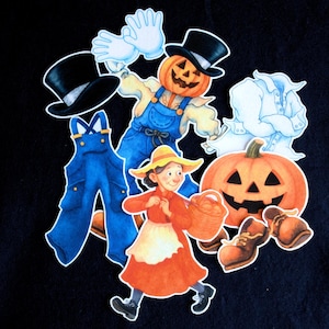 Halloween Felt Board Story Set: The Little Old Lady Who Was Not Afraid