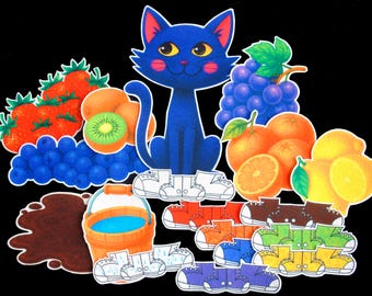 Pete the Cat I Love My White Shoes - Etsy