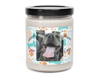 Diesel the Dog Happy Dog Happy Life Scented Soy Candle, 9oz