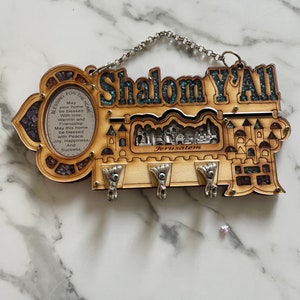 Judaica Shalom Y’all Wall Plaque