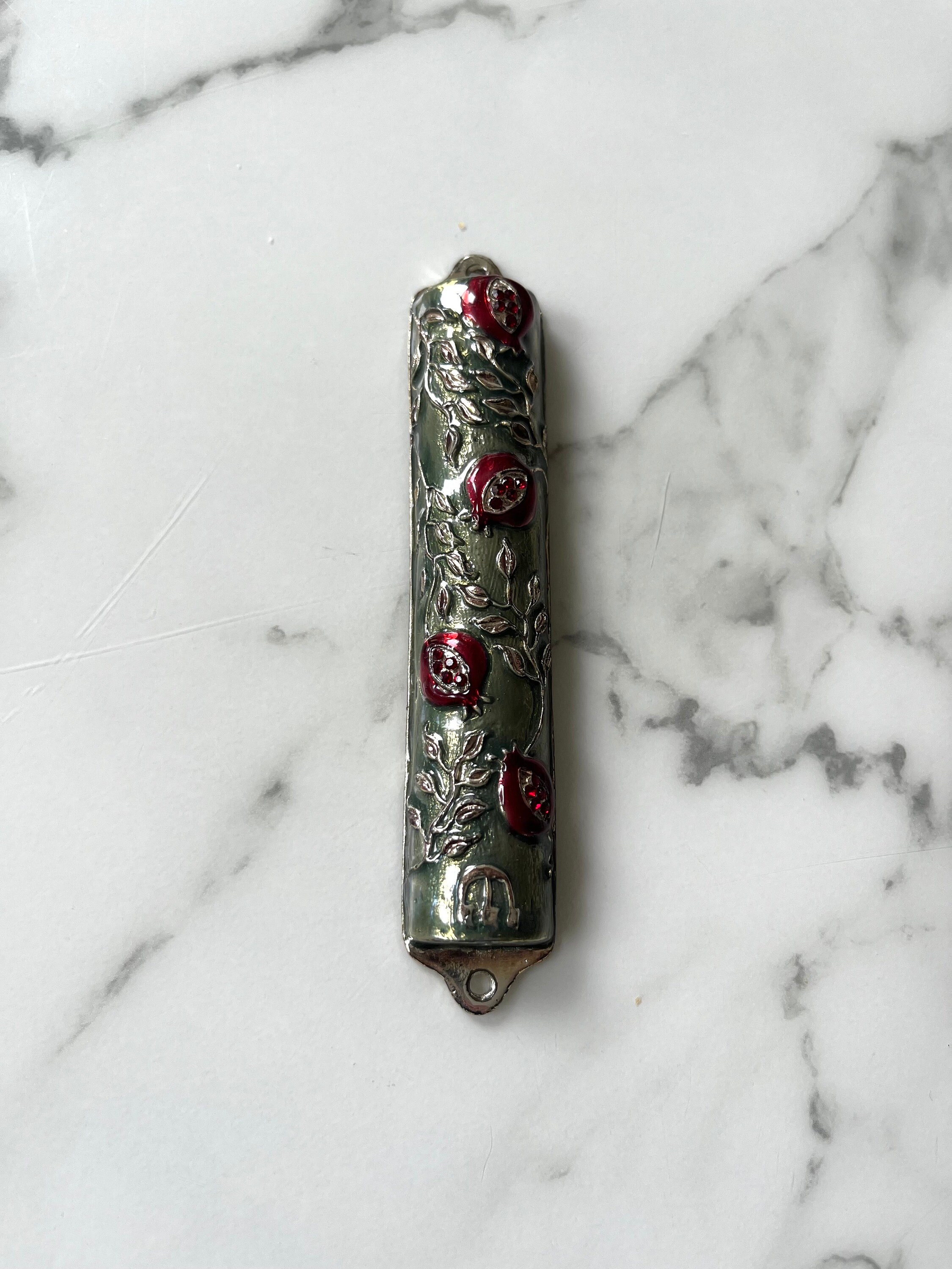Pomegranate Mezuzah