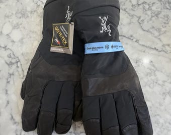 Arc’teryx Fission SV Gore-Tex Gloves, Size M (Medium), Black, NEW with Tags