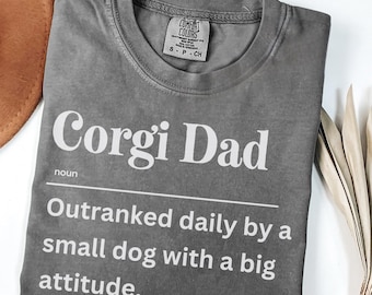 Corgi Dad Shirt, Funny Corgi Shirt, Corgi Lover Gifts