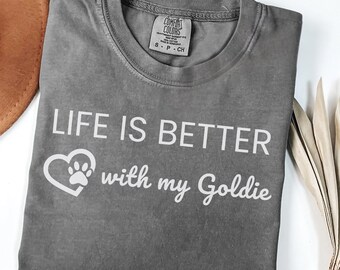 Cute Golden Retriever Mom Shirt, Golden Retriever Lover Gift