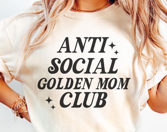 Funny Golden Retriever Mom Shirt, Golden Retriever Lover Gift