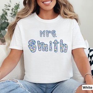 Personalized Teacher Name Shirt, Custom Teacher Tee, Back to School Teacher T-Shirt, First Day Of School, Teacher Appreciation Gifts