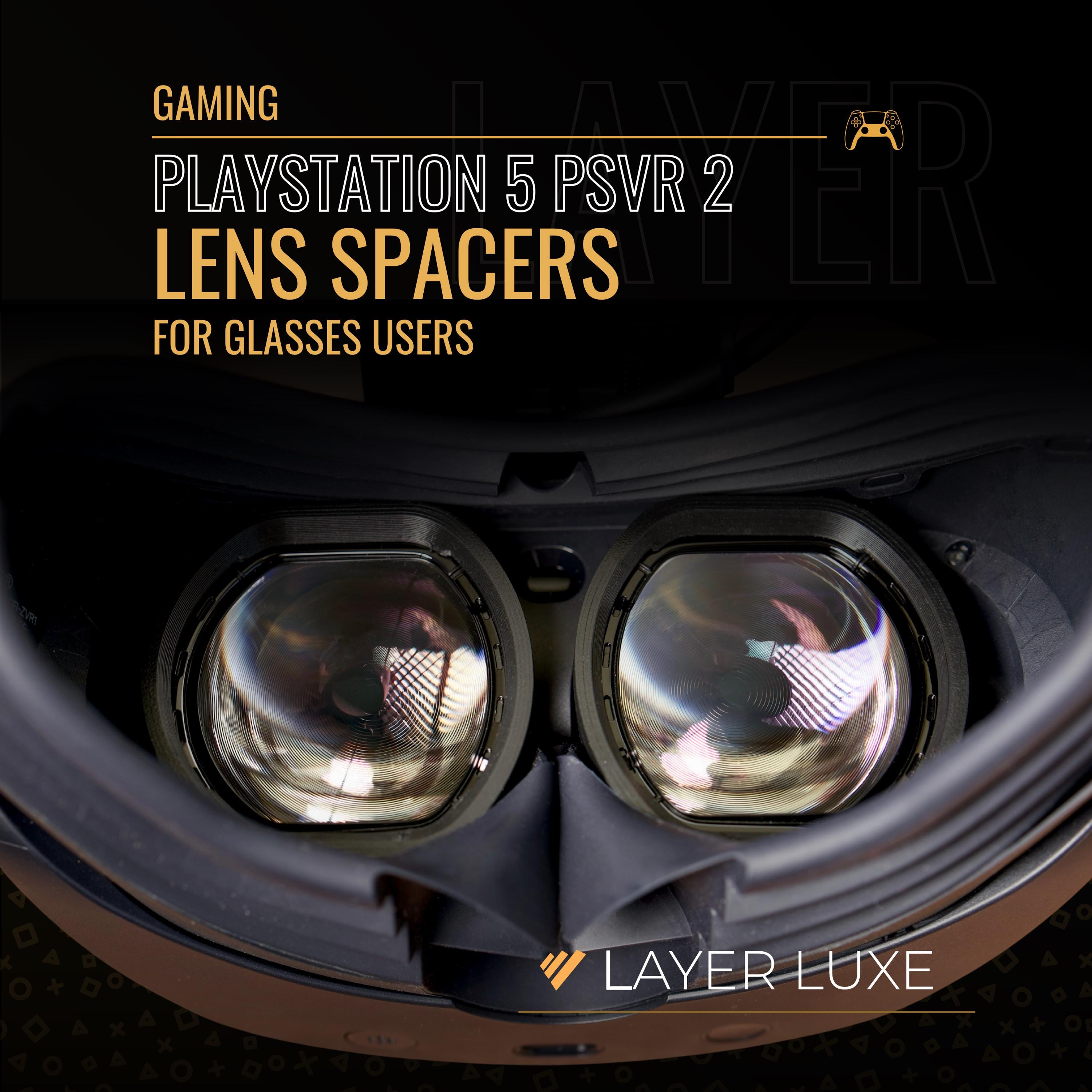 PSVR2 Lens Spacer for Glasses Users – Protective VR Lens Adapter