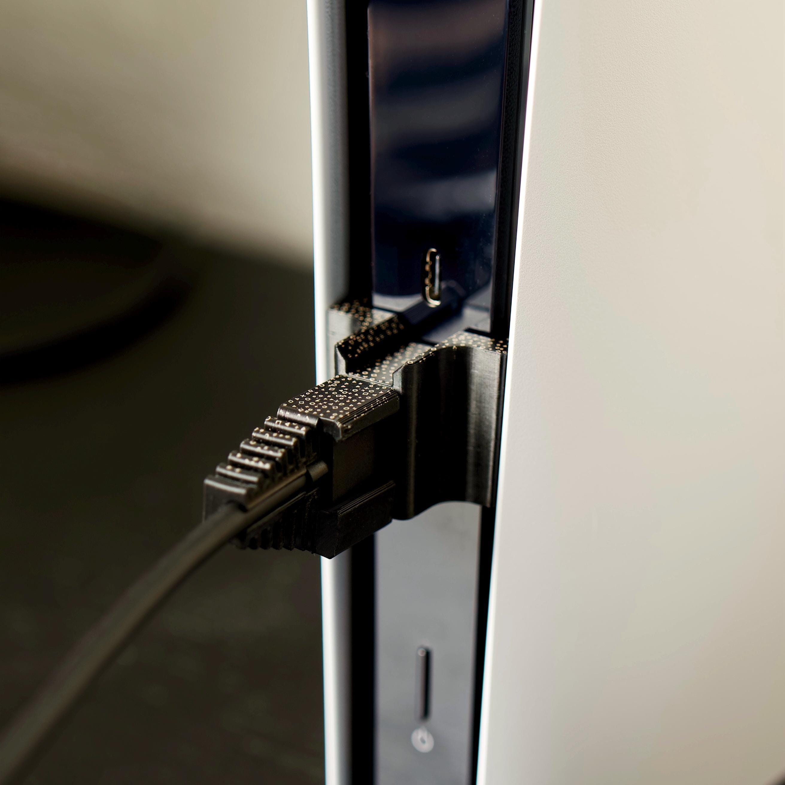 thumbnail image 2 of Geekria Cable Protector For PS5 & PSVR 2 - 17ft Spiral Sleeve With Plug Protector 2 of 11