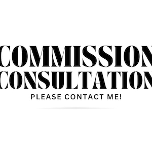 Puede incluir: Gráfico de texto en blanco y negro que dice "Comisión de Consultoría" con las palabras "¡Por favor, contacta conmigo!" debajo.