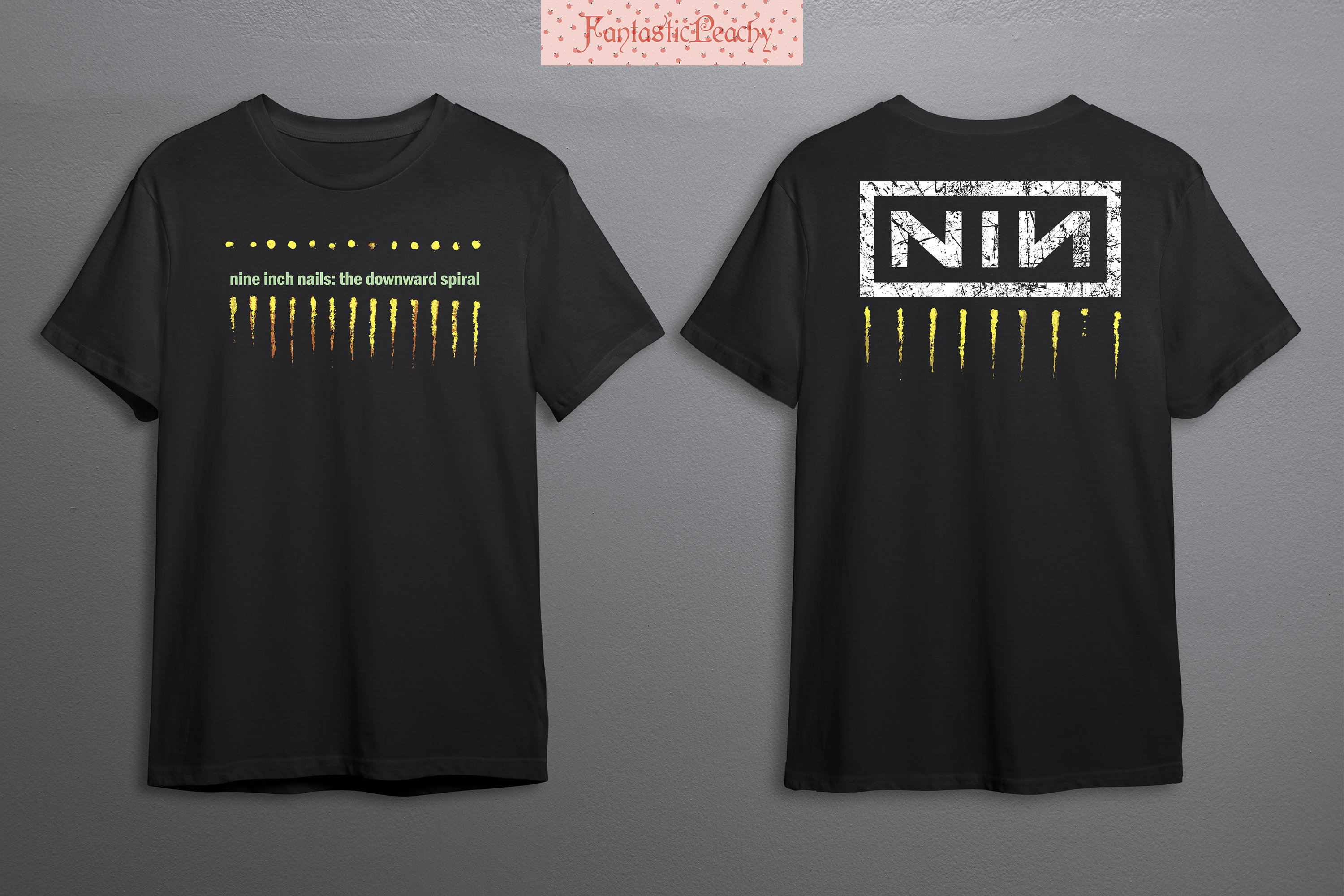 Nine Inch Nails T Shirt NIN Shirt Nine 