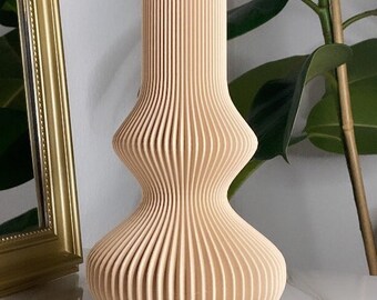 Vase Satisfaction - Dekorieren Interieur Dekovase Blumenvase Trockenblumen 3D Druck Einrichtung