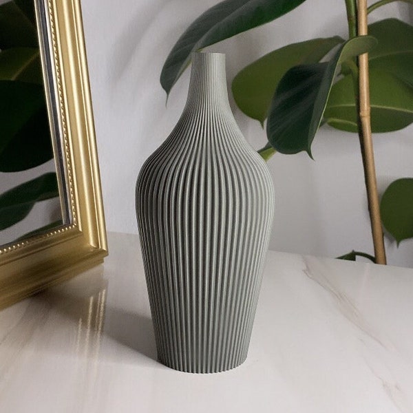 Vase Blessed - Dekorieren Interieur Dekovase Blumenvase Trockenblumen 3D Druck Einrichtung