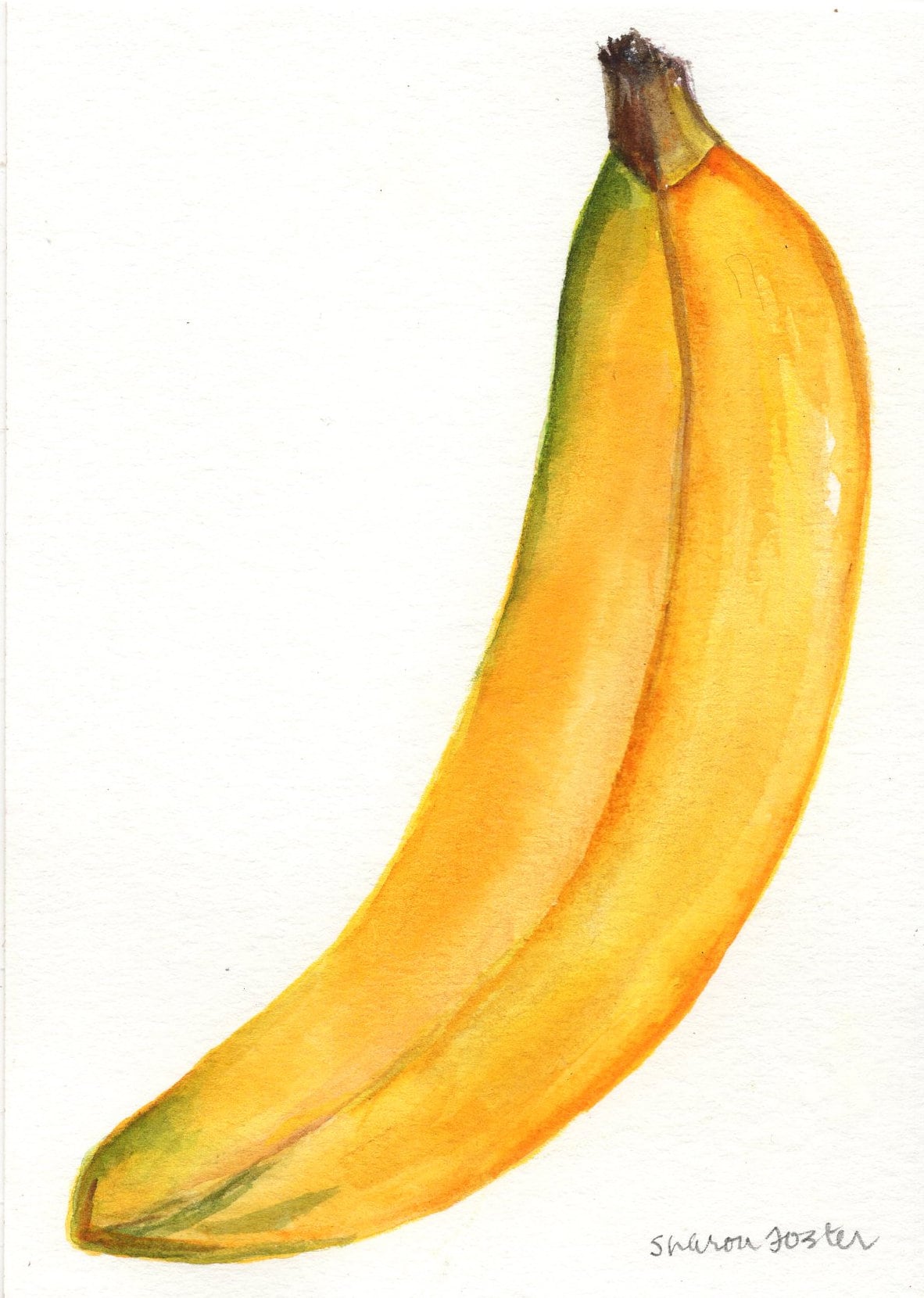 Banana colour pencil drawing by MothyBall on DeviantArt